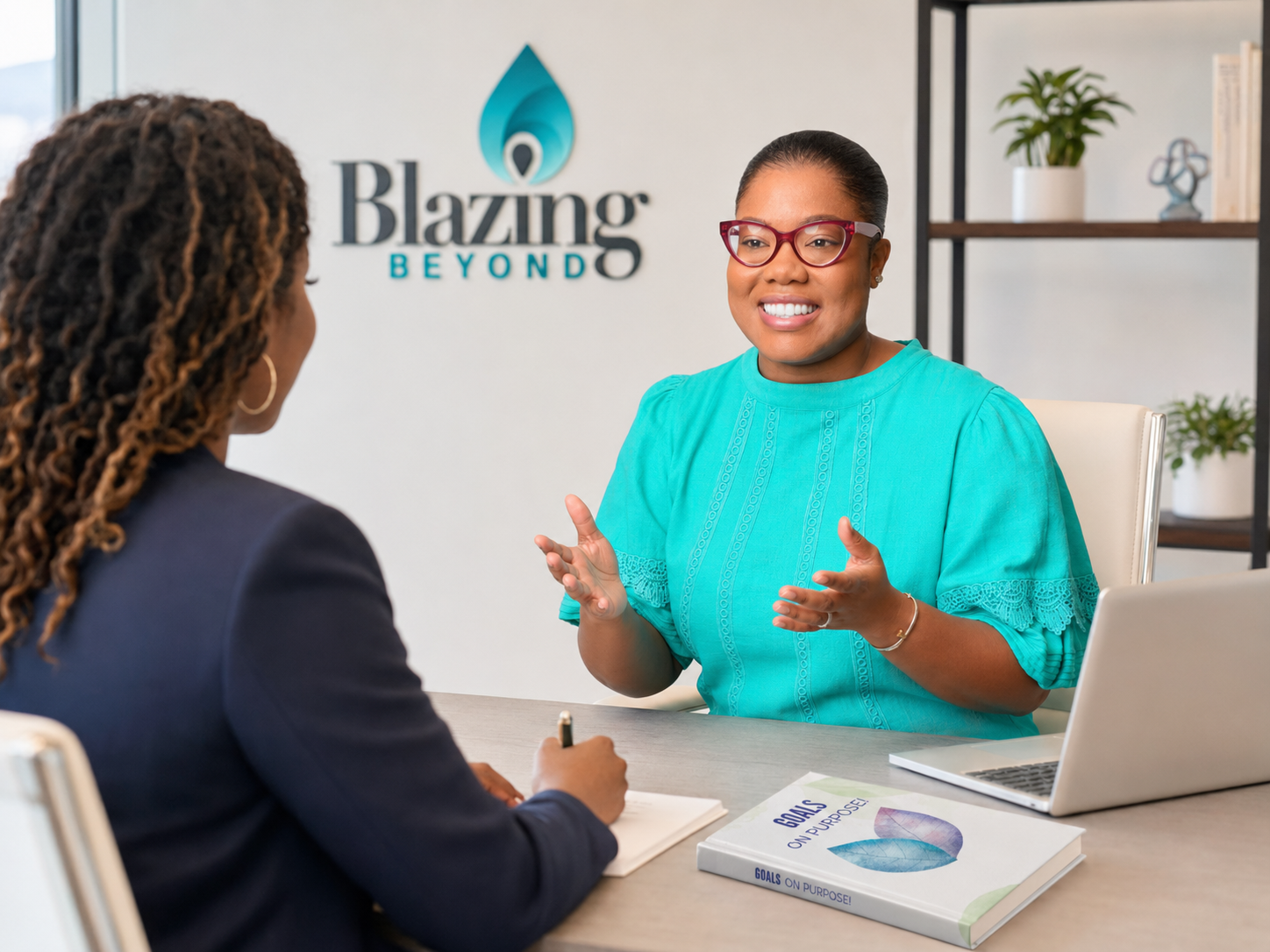 One-to-one productivity coaching session with a professional client