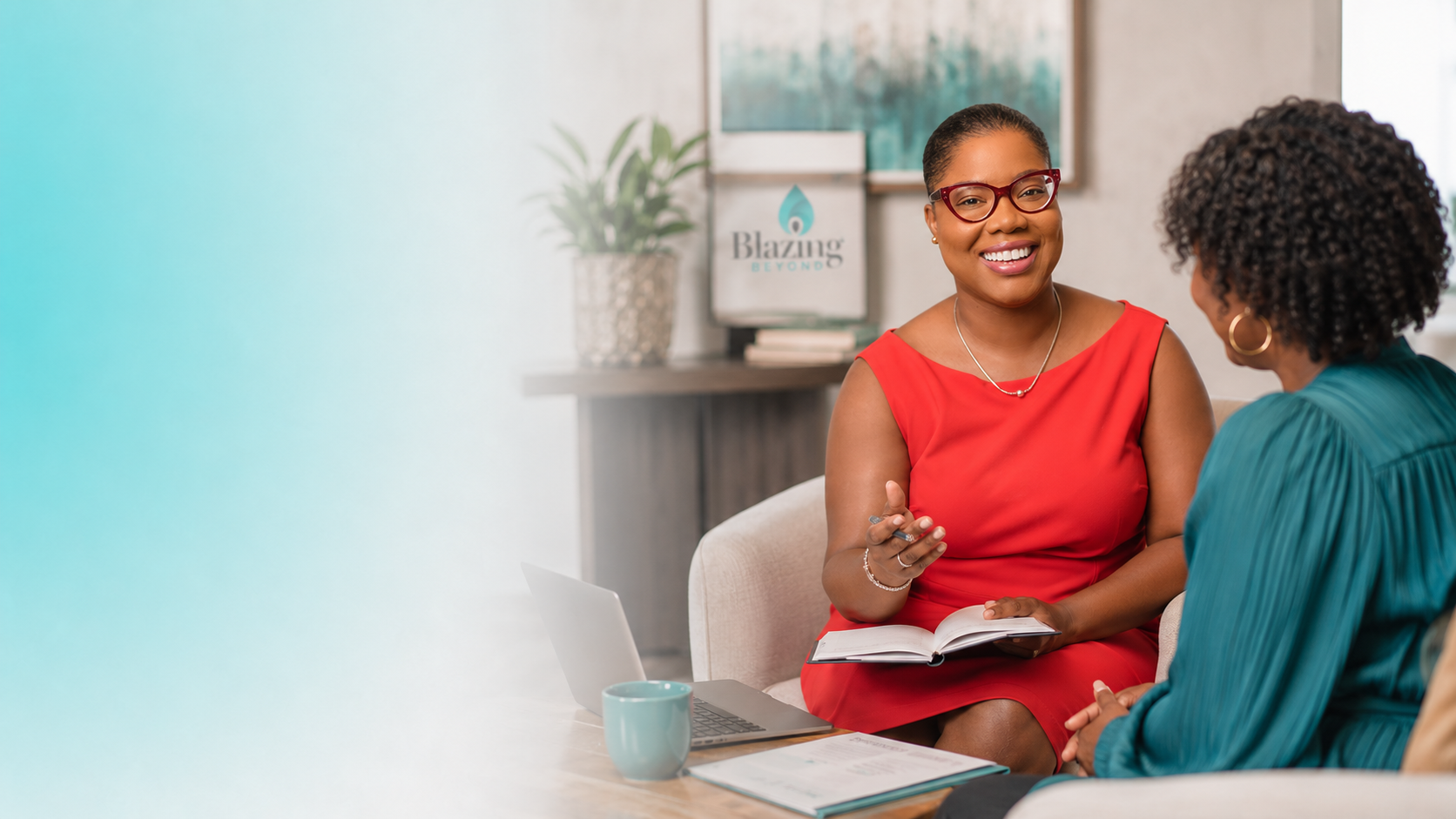 Althea Walters in a one-on-one strategic coaching session with a professional client